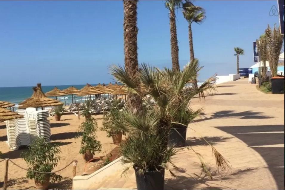 Plage Des Nations Apartment Sidi Bouqnadel Exterior foto